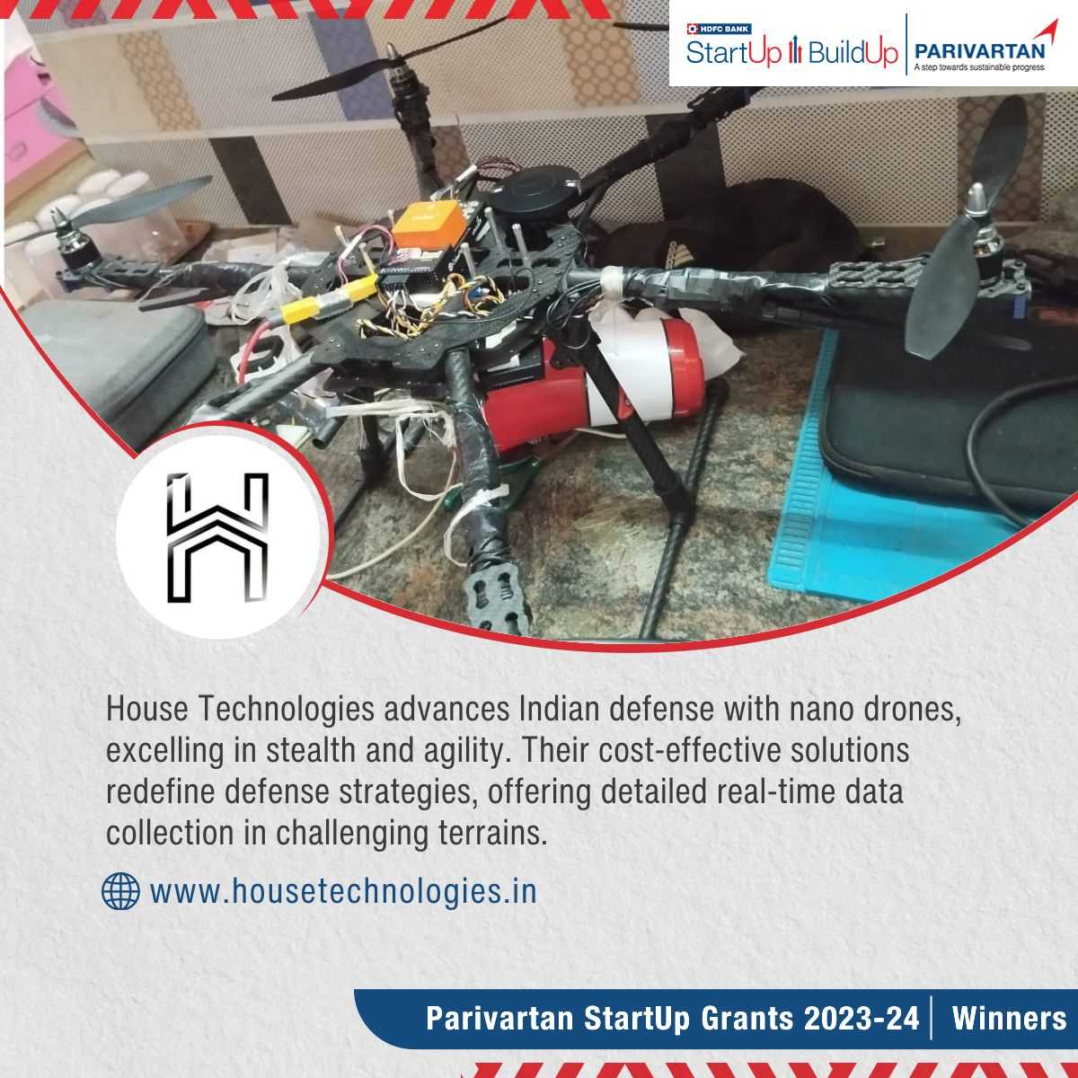 House Technologies | Indigenous Drone Solutions for Defense & Agriculture